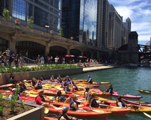 JRA_Chicago Riverwalk State to LaSalle_Kayaks